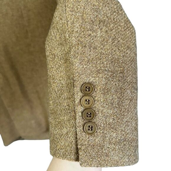 Tom James Wool Tweed Sports Coat 2 Button Blazer Jacket - Picture 6 of 10